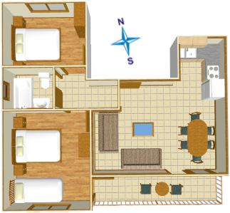 Tlocrt Apartment 2 - House 2